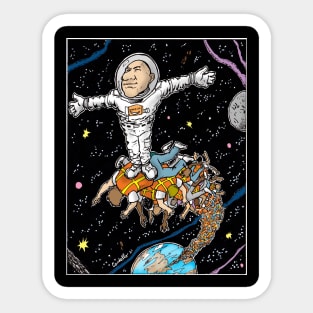 Spaceman Sticker